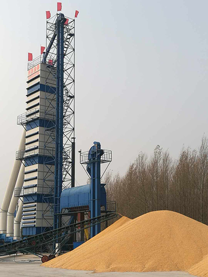 吉林省双辽市200吨玉米烘干机